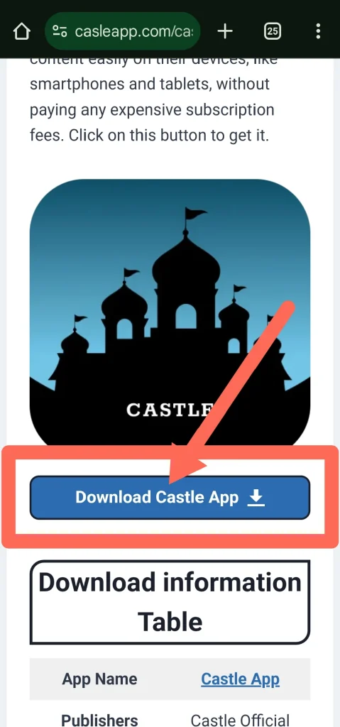 castle app